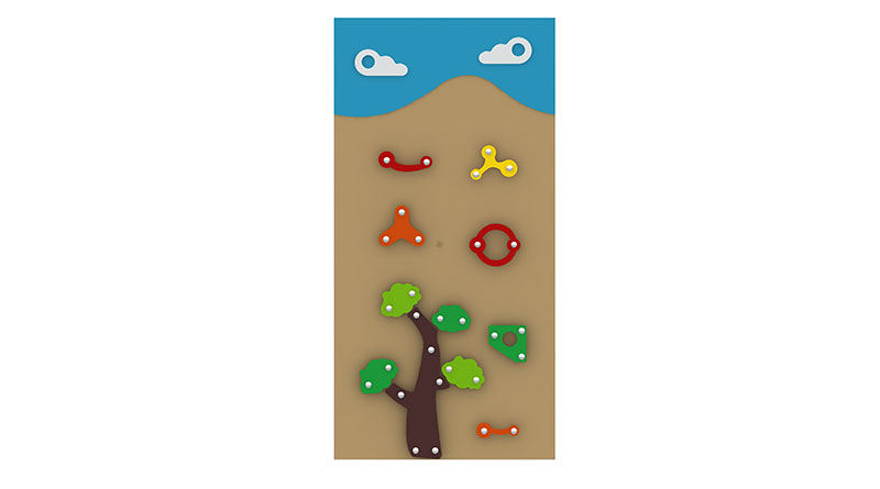 /001 Climbing Wall Play Equipment