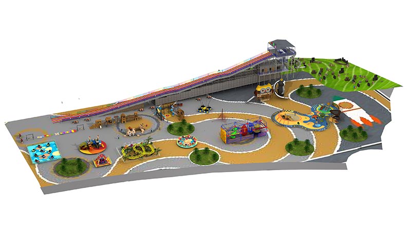 /001 Large Customized Outdoor Play Equipment