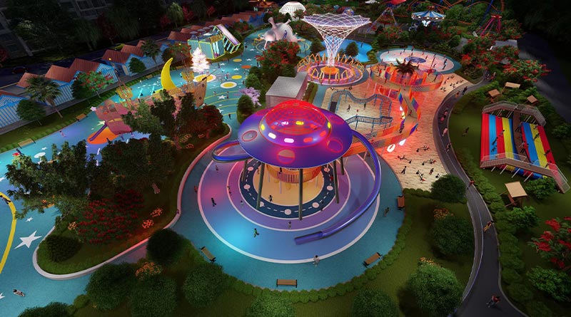 /003 Large Customized Outdoor Play Equipment