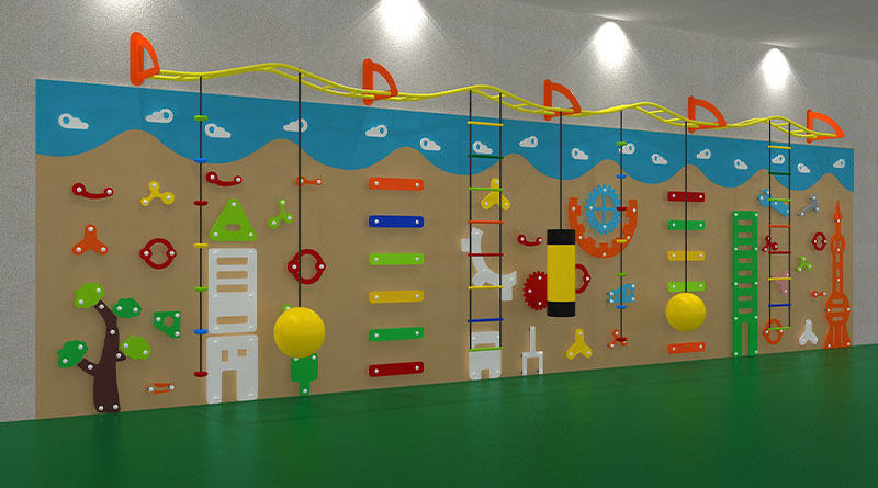/004 Climbing Wall Play Equipment