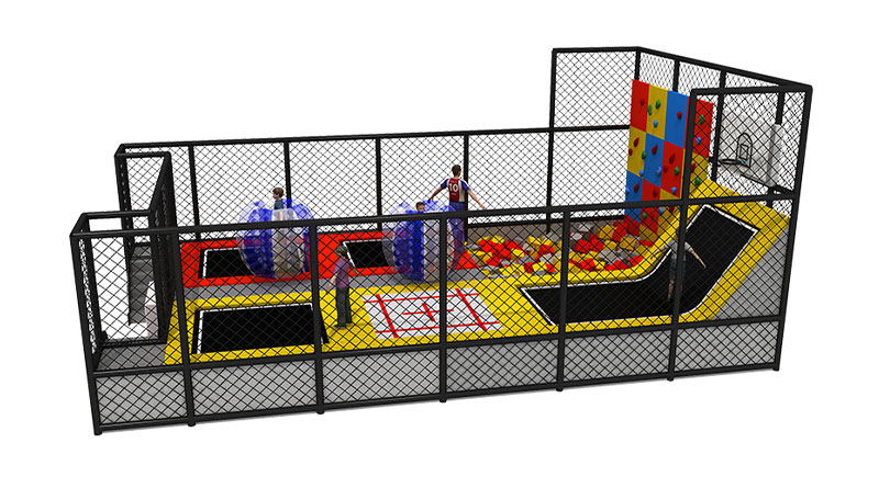 /004 Indoor Trampoline Below 50 Square Meters