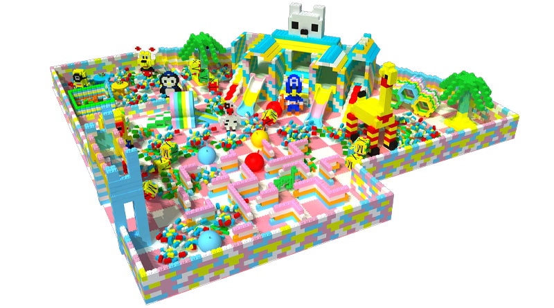 /004 Jenga Land Amusement Equipment