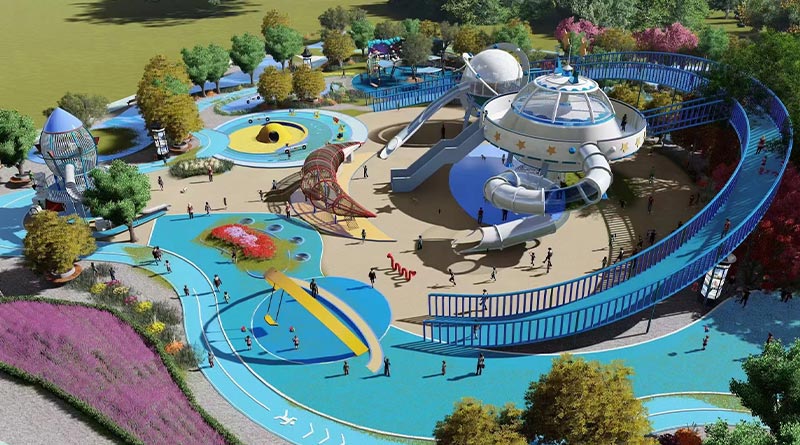 /004 Large Customized Outdoor Play Equipment