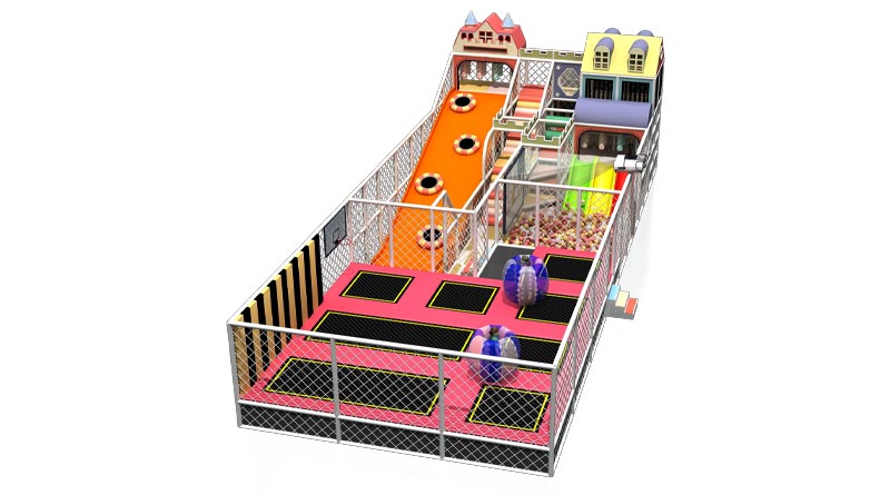 /005 Indoor Trampoline 50-100 Square Meters