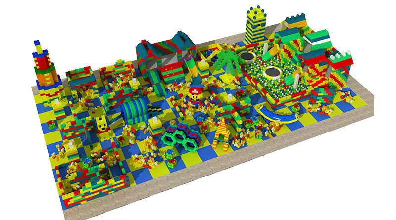 /005 Jenga Land Amusement Equipment