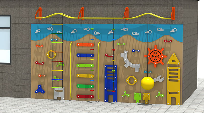 /006 Climbing Wall Play Equipment