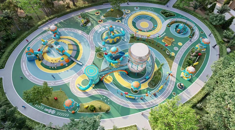 /006 Large Customized Outdoor Play Equipment