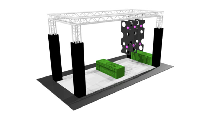 /006 Ninja Series Play Equipment Floating Doors