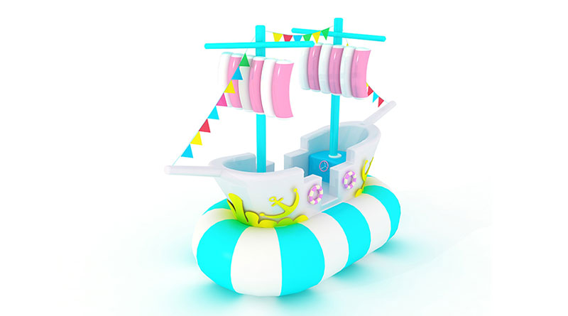 /009 Indoor Play Accessories Electric Equipment Pirate Ship