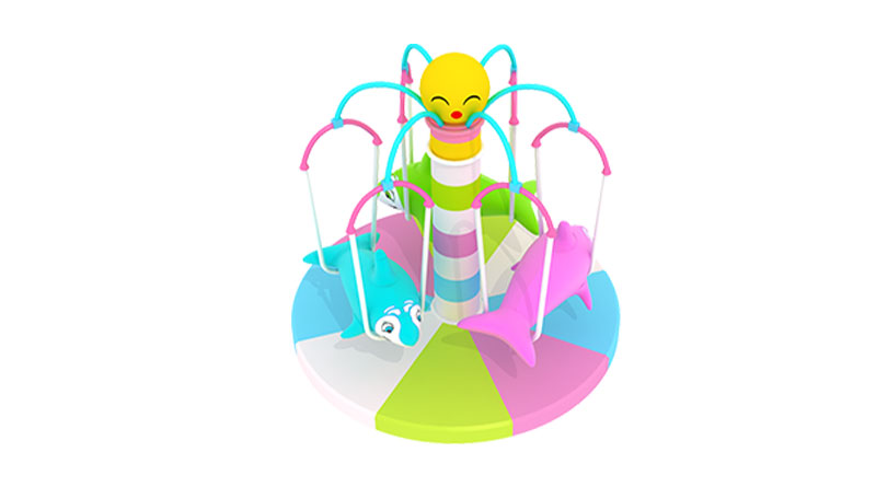 /023 Indoor Play Accessories Electric Equipment Spinner Dolphin