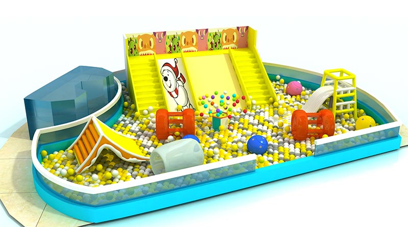 /160615-5 Naughty Castle Play Equipment Million Ocean Balls