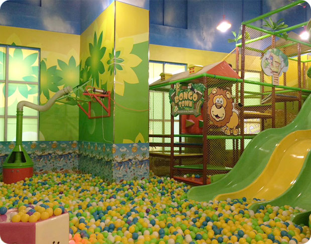 /Case study of forest naughty castle play equipment