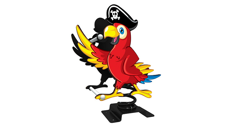/LY-YM-PC-006 Rocking Horse Swing Seesaw Series Pirate